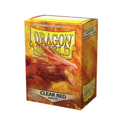 Dragon Shield Matte - Clear Red