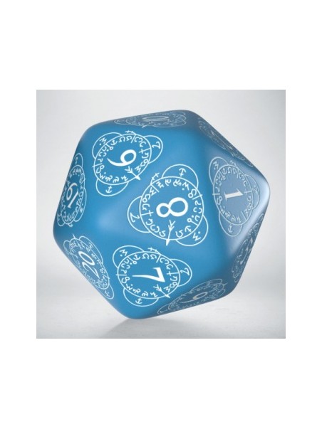 D20 Life Counter - Blue & White