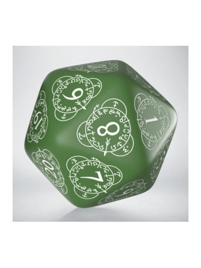 D20 Life Counter - Green & White
