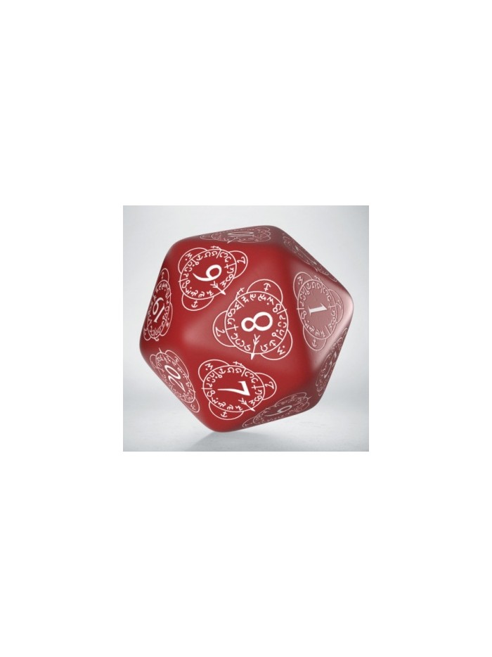 D20 Life Counter - Red & White