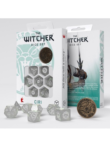 The Witcher Dice Set - Ciri: The Lady of Space and Time