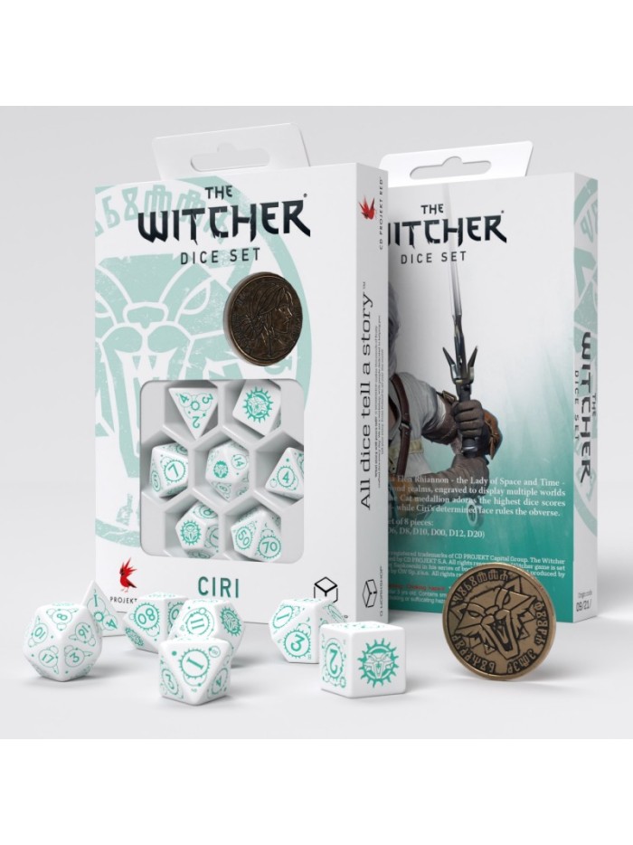 The Witcher Dice Set - Ciri: The Law of Surprise