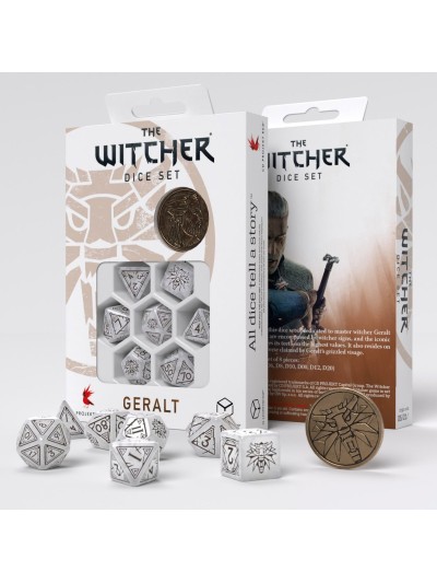 The Witcher Dice Set - Geralt: The White Wolf