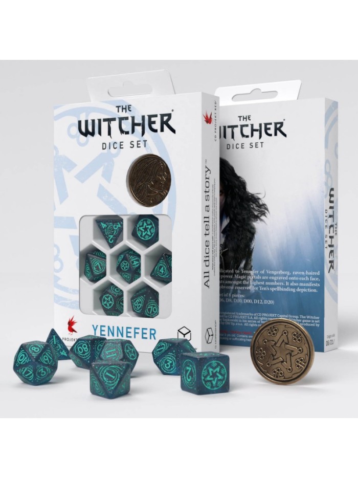 The Witcher Dice Set - Yennefer: Sorceress Supreme