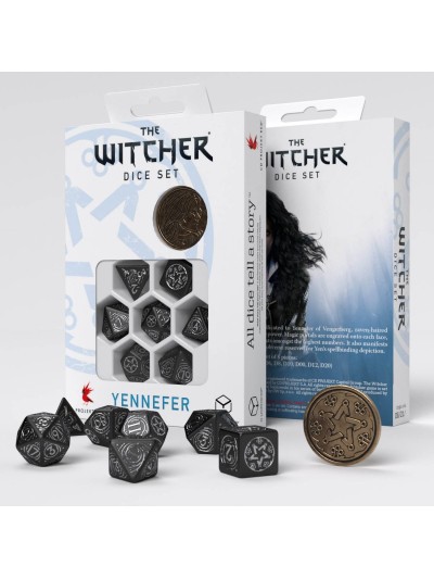 The Witcher Dice Set - Yennefer: The Obsidian Star