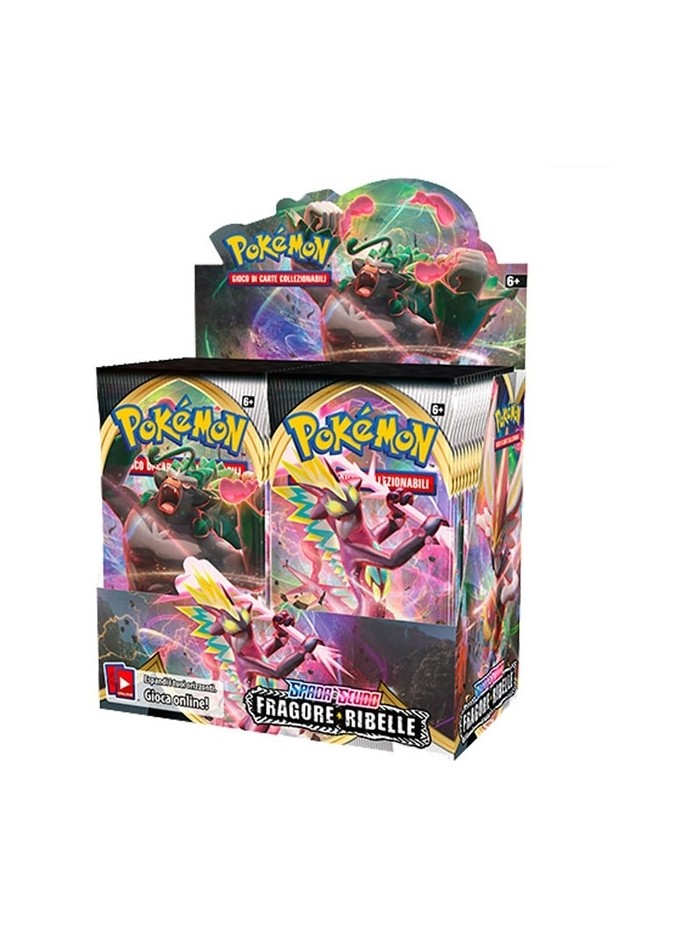 Pokémon Fragore Ribelle - Box 36 Buste IT