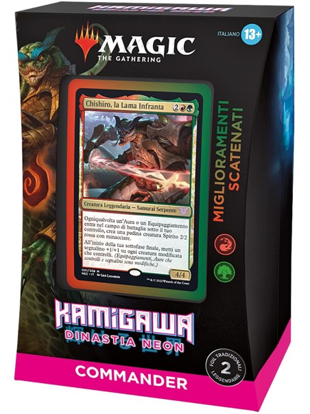 Kamigawa Neon Dynasty - Commander Miglioramenti Scatenati